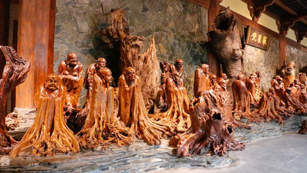The largest root carving museum header