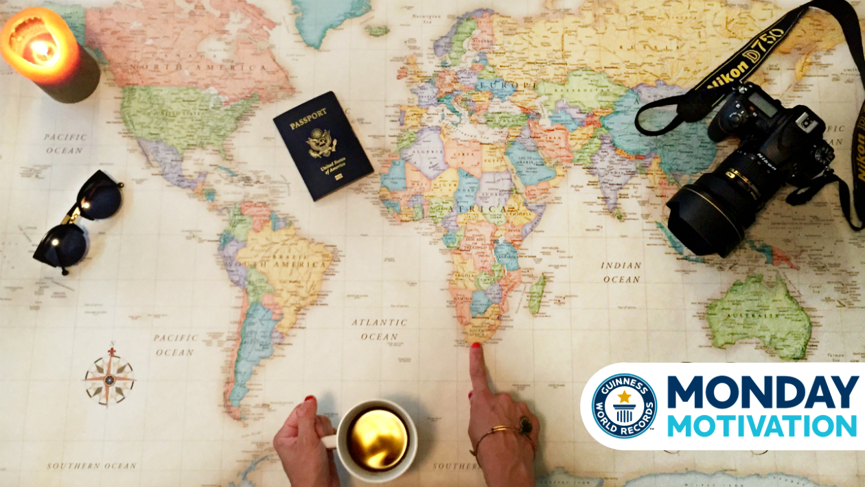 Fastest time to visit all sovereign nations header