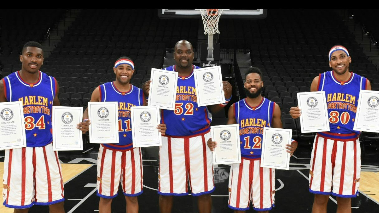 Harlem Globetrotters header