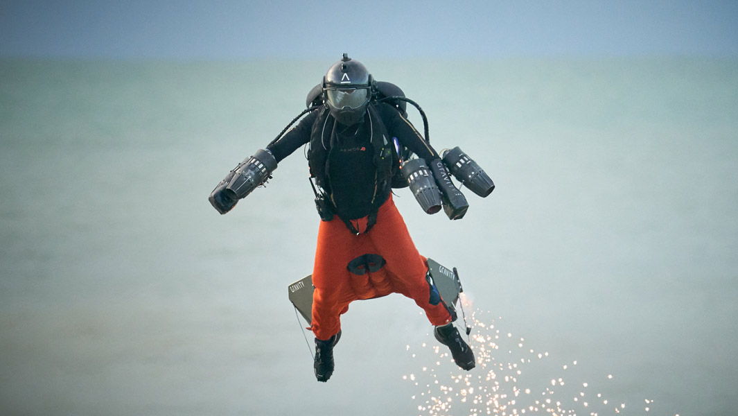 Real-life Iron Man Richard Browning