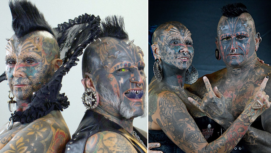 split image of Victor and Gabriela Peralta