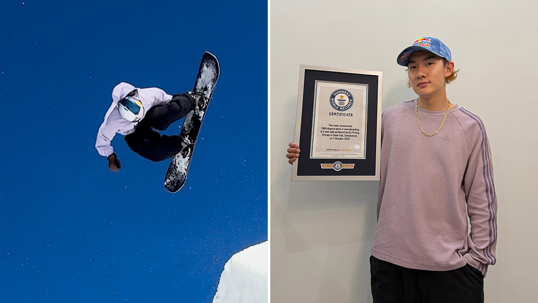 专访苏翊鸣：世界首个背靠背1980