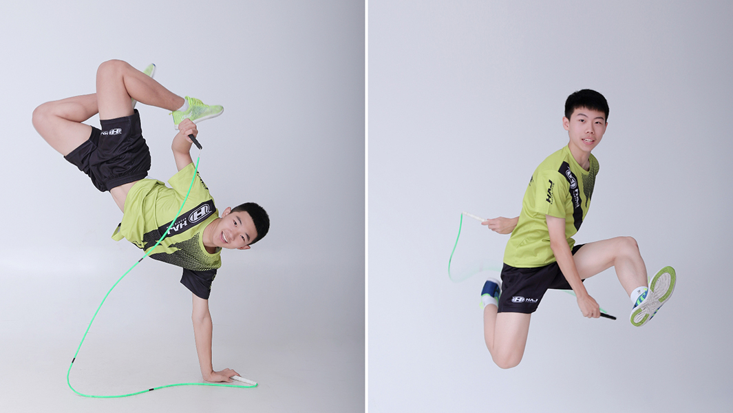 中国17岁跳绳双子星接连刷新1分钟单摇、双摇吉尼斯世界纪录!