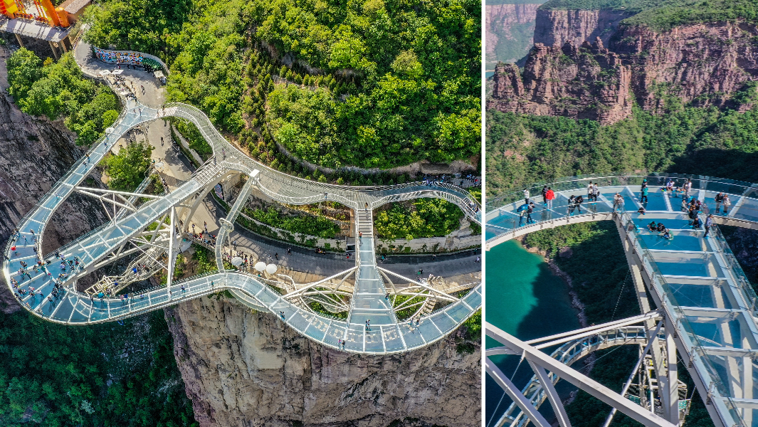 split-image-of-Largest-glass-floor-observation-platform