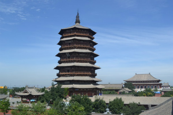 wooden pagoda