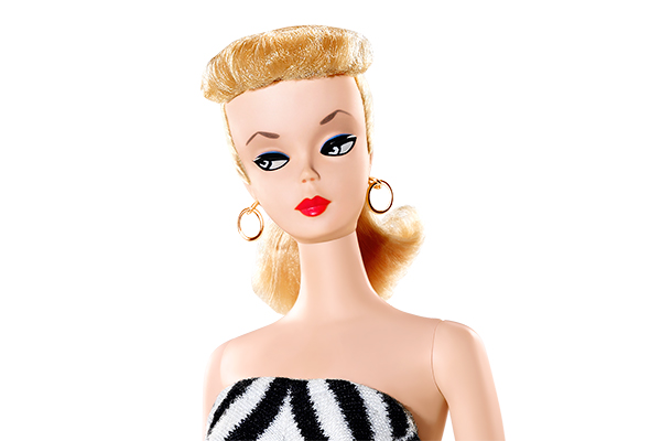 Barbie white background