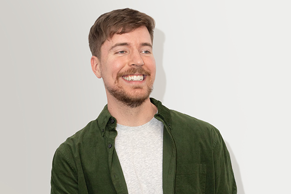 MrBeast smiling