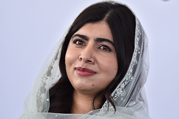 Malala Yousafzai smiling