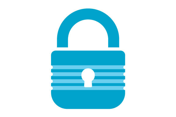 cartoon padlock