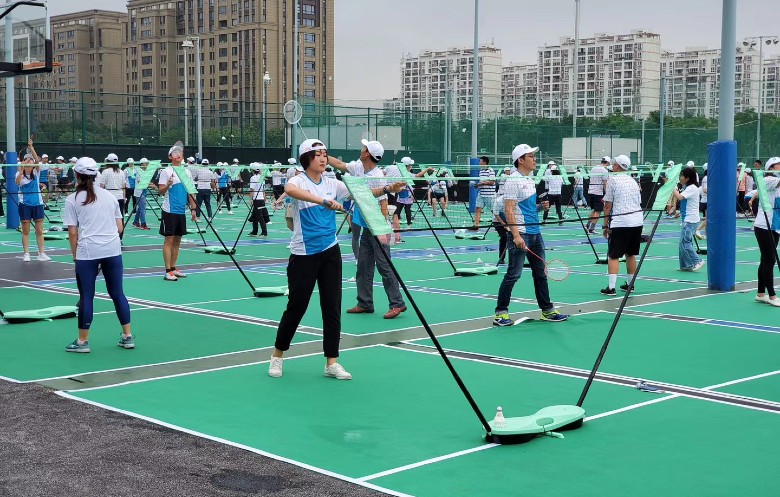 Badminton Rally Most pairs performing a badminton rally simultaneously | 吉尼斯世界纪录