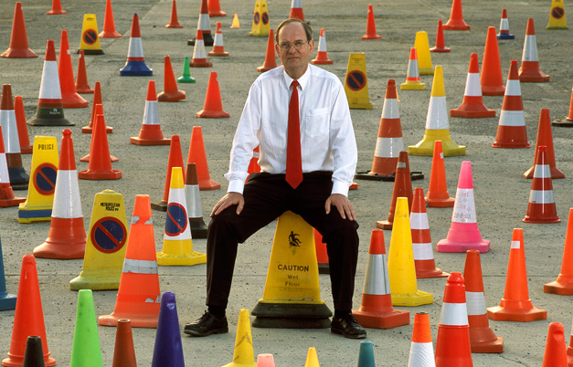 Largest collection of traffic cones